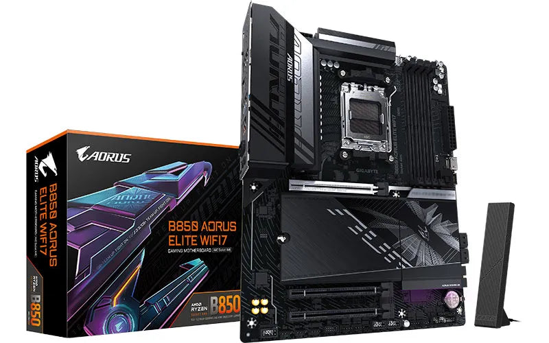 GIGABYTE AMD B850 Gaming Chipset for AMD AM5; 4x Dual DDR5; 3x M2; 1x HDMI 1x DP. .
