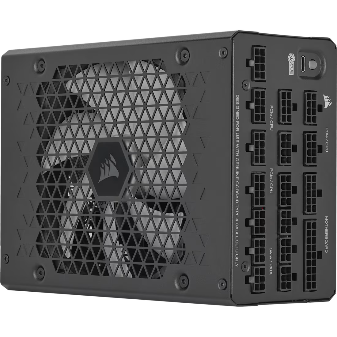 Corsair HX Series™ HX1200i — 1200 Watt 80 PLUS® Platinum Certified Fully Modular PSU; ATX 3.1; PCIe 5.1 10yr Warranty
