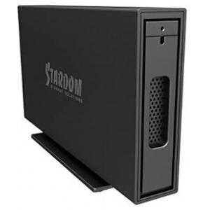 1 Bay STARDOM iTank i310-Series, USB-C Host Interface (1x USB-C to USB-A Cable Included), Compatible w/ Thunderbolt 3 & USB 3.2, Hot-Swap Disk Tray w/Lock, LED, Aluminum External Storage Solution (Up to 22TB)