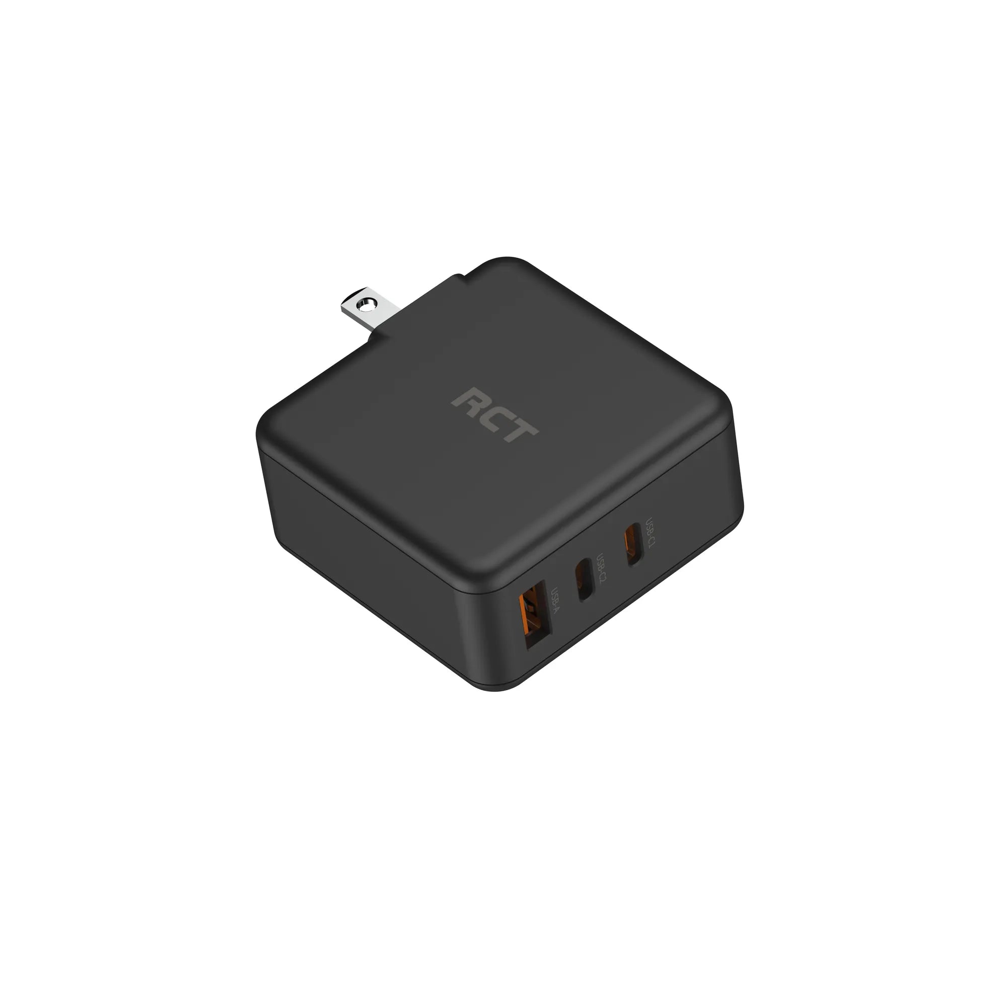 RCT 65W Charging Travel kit - Travel adaptor + (EU+UK+SA) Plug and cable