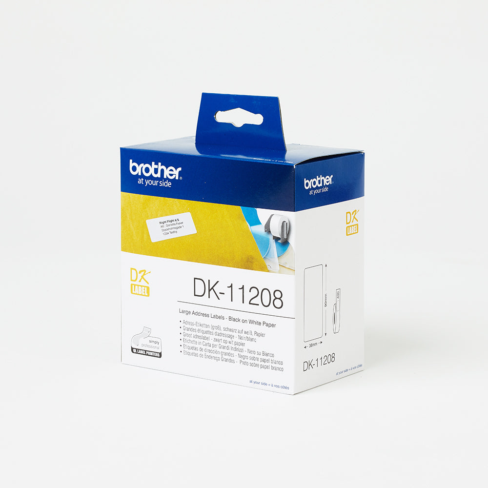 Large Address Label (38MM X 90MM) 400 labels per roll