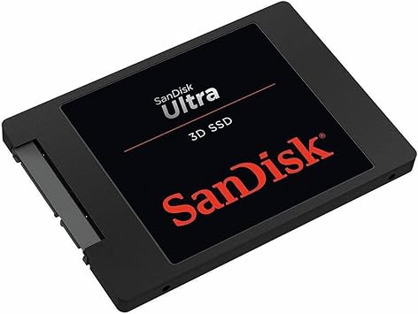 Sandisk Ultra 1TB SATA SSD Read Speed up to 560 MB/s Write Speed up to 520 MB/s SATA III 6 Gb/s nCache 2.0 400TBW