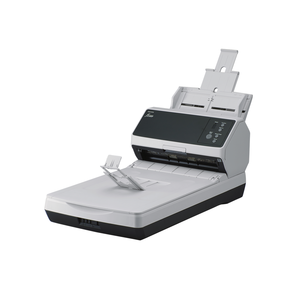 Ricoh A4 50ppm/100ipm A4 Duplex ADF/Flatbed USB3.2 LED Desktop Workgroup Scanner