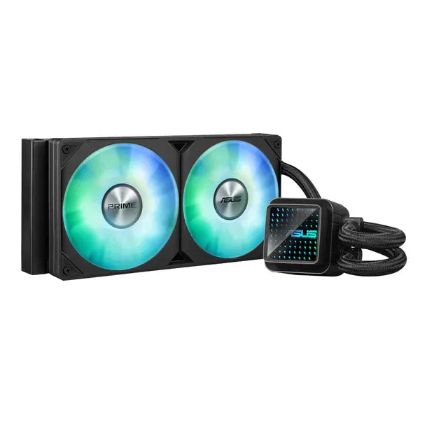 ASUS Cooler/Water block dimention:73x73x45mm/Radiator Dimension/277x120x27mm; Intel:LGA1700/1200/115x/AMD:AM5/AM4/6 Years