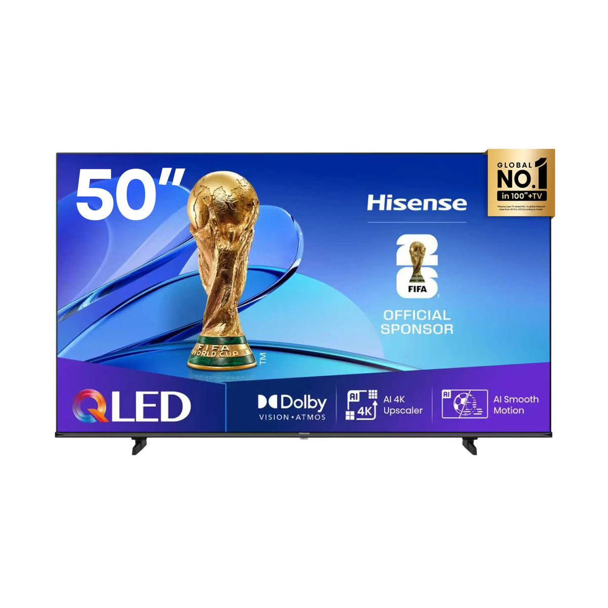HISENSE LEDN50Q6Q QLED 60hz 4k Smart 50''