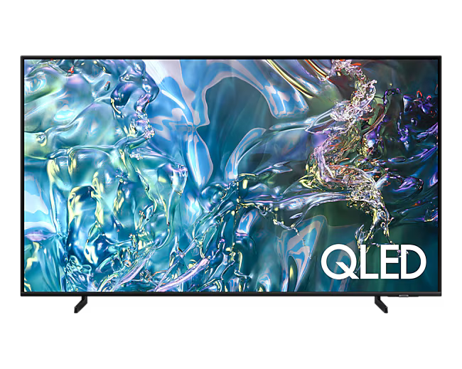 SAMSUNG QA75Q60D 75'' QLED TV; 100% Colour Volume (Quantum Dot); Quantum Processor Lite 4K; Quantum HDR; HDR 10+;Airslim Design;