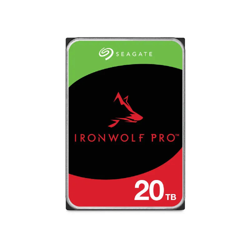 Seagate Ironwolf Pro ST2000NT001 20TB 3.5'' HDD NAS Drives 7200 RPM; SATA 6GB/s Interface; 256MB Cache;550TB/Year; Unlimited Bay