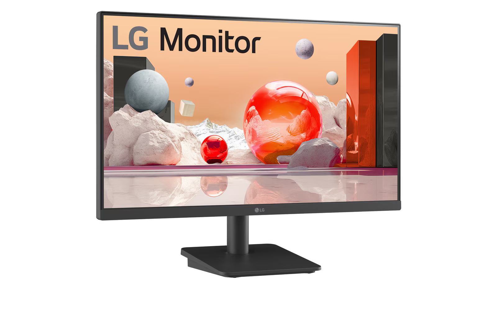 LG 24MS500-B 24'' IPS Full HD 100Hz Borderless Design Monitor