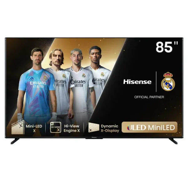 HISENSE LEDN85UX 85 inch MINI LED QLED 144HZ 4K SMART TV