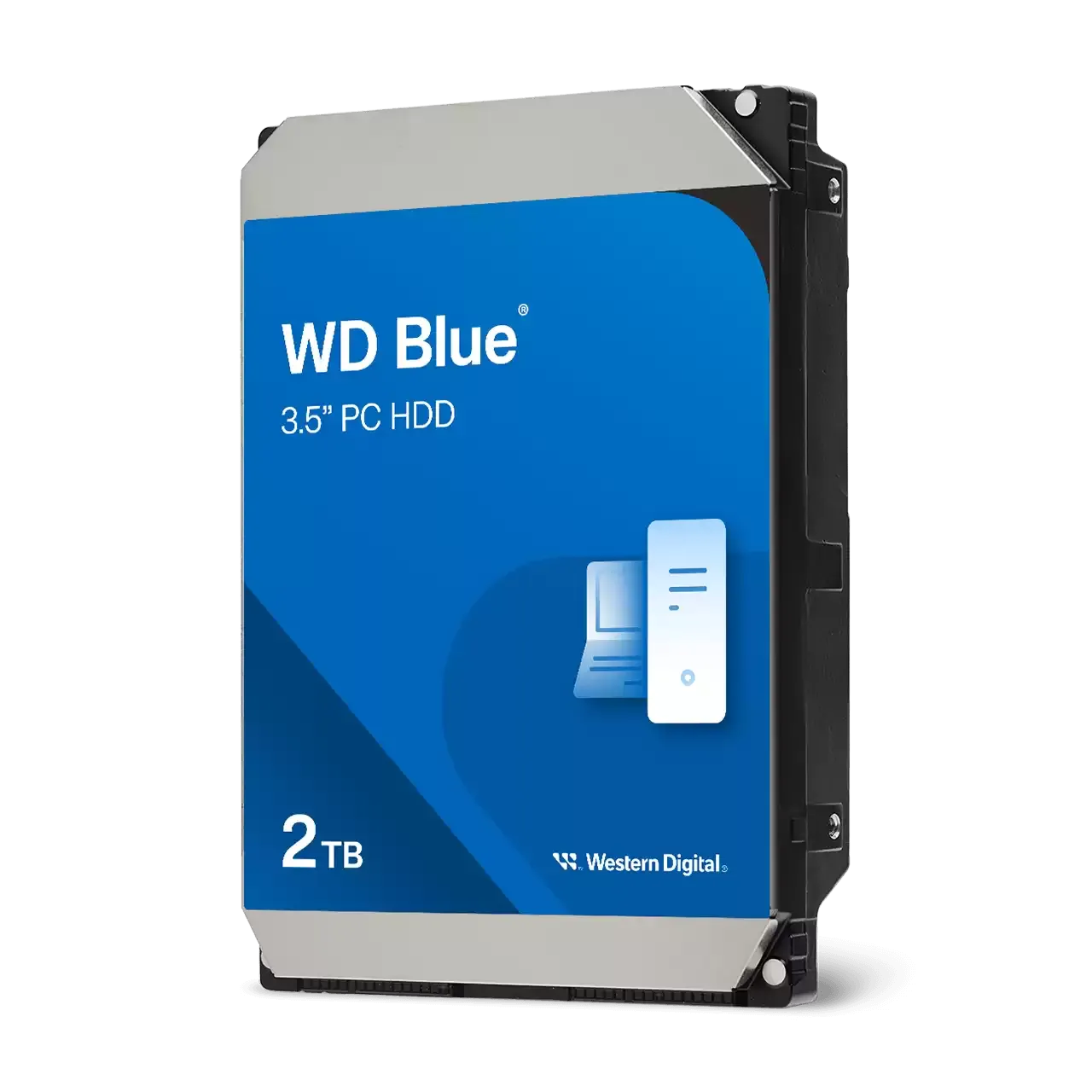 Western Digital WD Blue WD20EZBX 2 TB Hard Drive - Internal - SATA (SATA/600) - 7200rpm