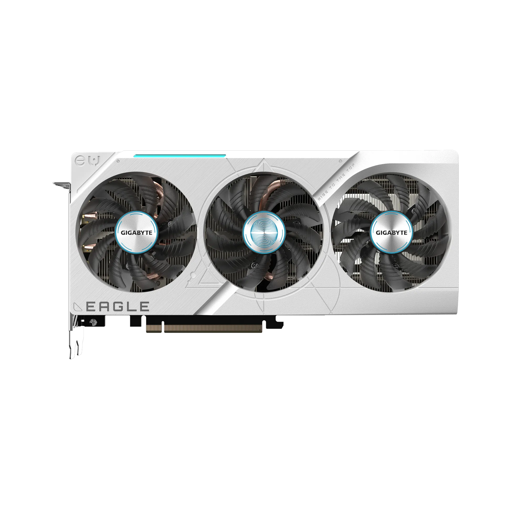 GIGABYTE GeForce RTX 4070 SUPER EAGLE OC ICE 12G Graphics Card - 12GB GDDR6X, 192bit, PCI-E 4.0, 2535MHz Core Clock, 3 x DisplayPort 1.4a, 1 x HDMI 2.1a, NVIDIA DLSS 3, GV-N407SEAGLEOC ICE-12GD, GeForce RTX 4070 SUPER, 12 GB, GDDR6X, 192 bit, 7680 x 4320 pixels, PCI Express x16 4.0