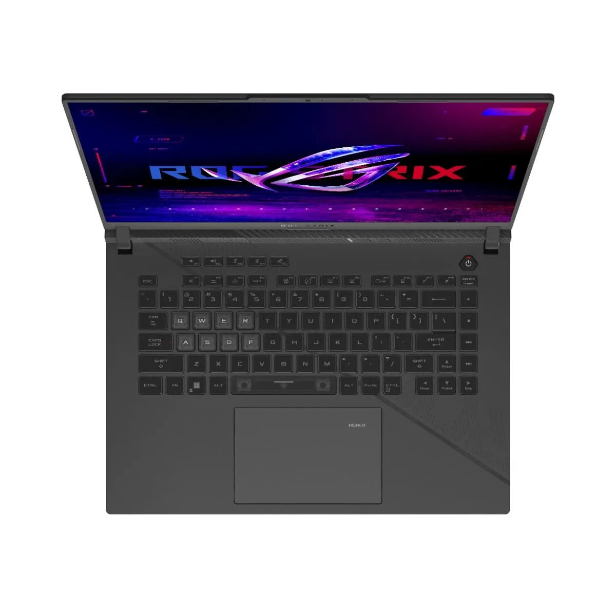 ASUS ROG Strix G16|G614PP-91610GR0W|16'' WQXGA|GRAY| Ryzen 9-8940HX|16GB DDR5(2xSD)|1TB PCIe SSD|RTX5070 8GB|ROG backpack|WIN11H
