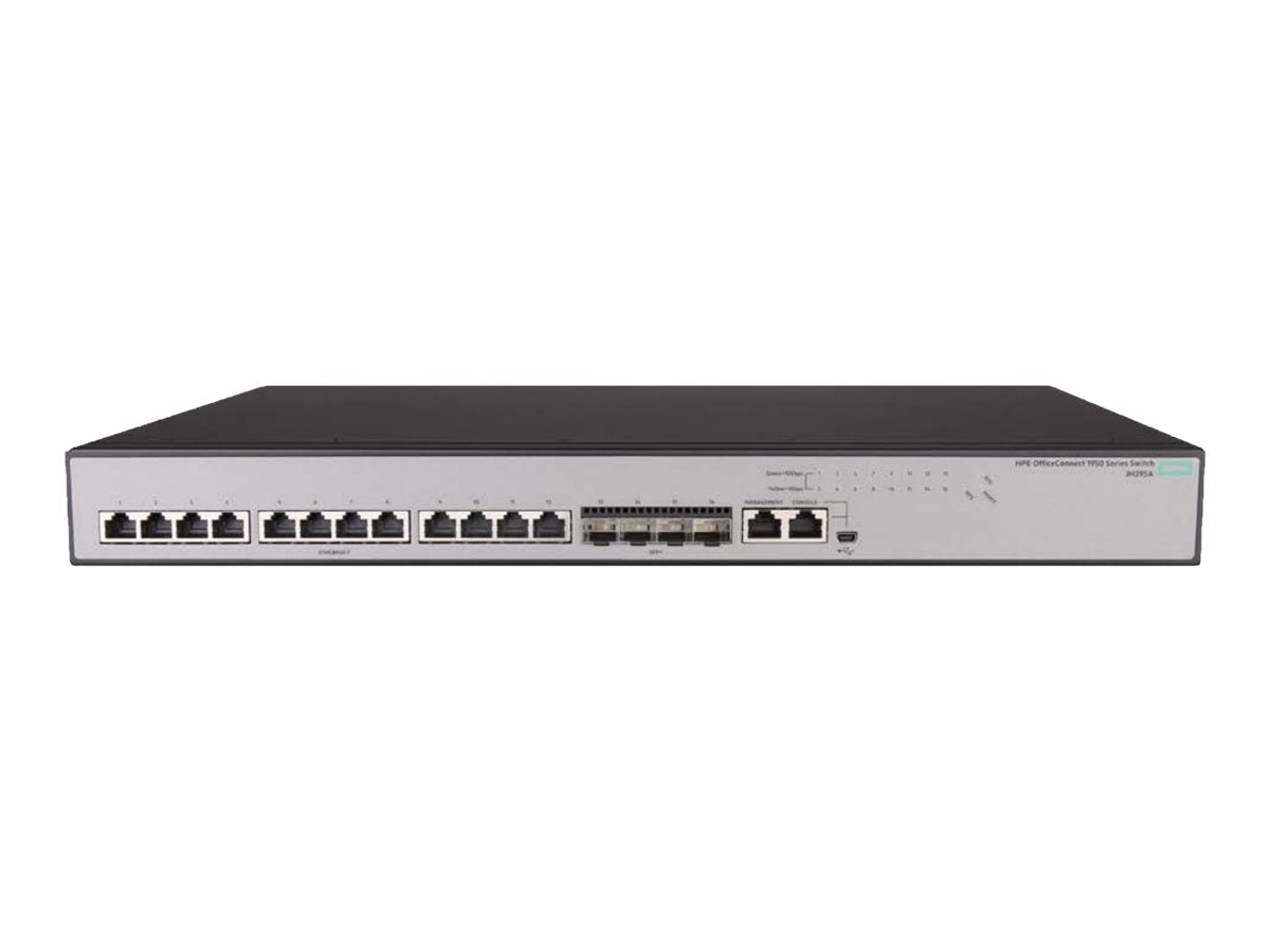 HPE 1950 12XGT 4SFP+ Switch