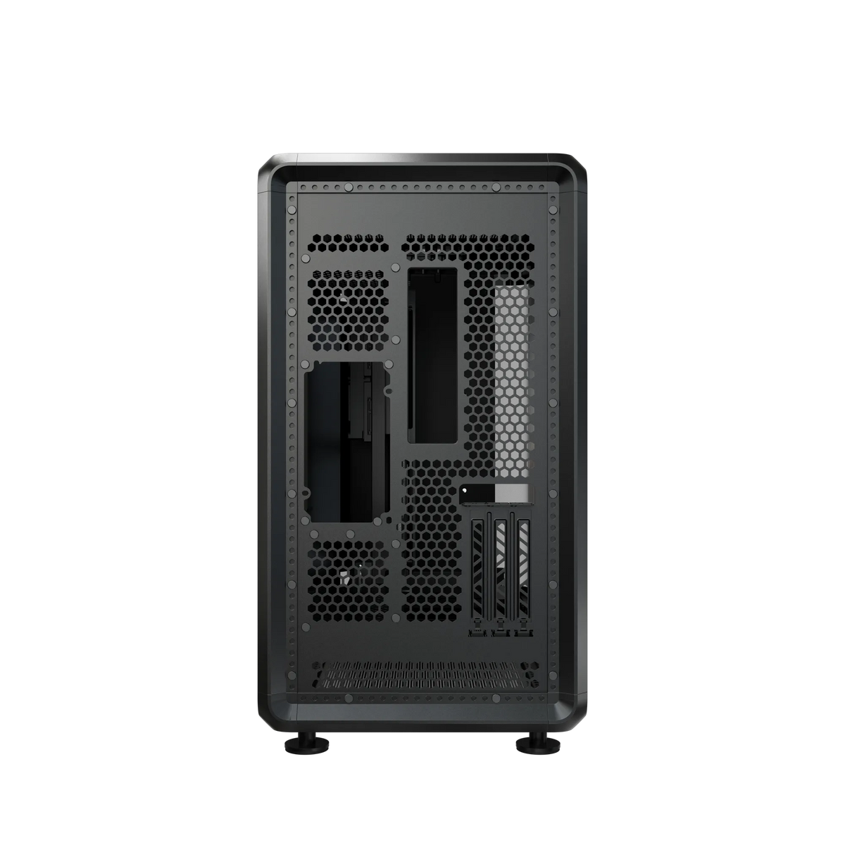 Cooler Master MasterFrame 360 Panorama case Supports Mini-ITX; Micro-ATX; ATX; and BTF with 110 mm cable clearance