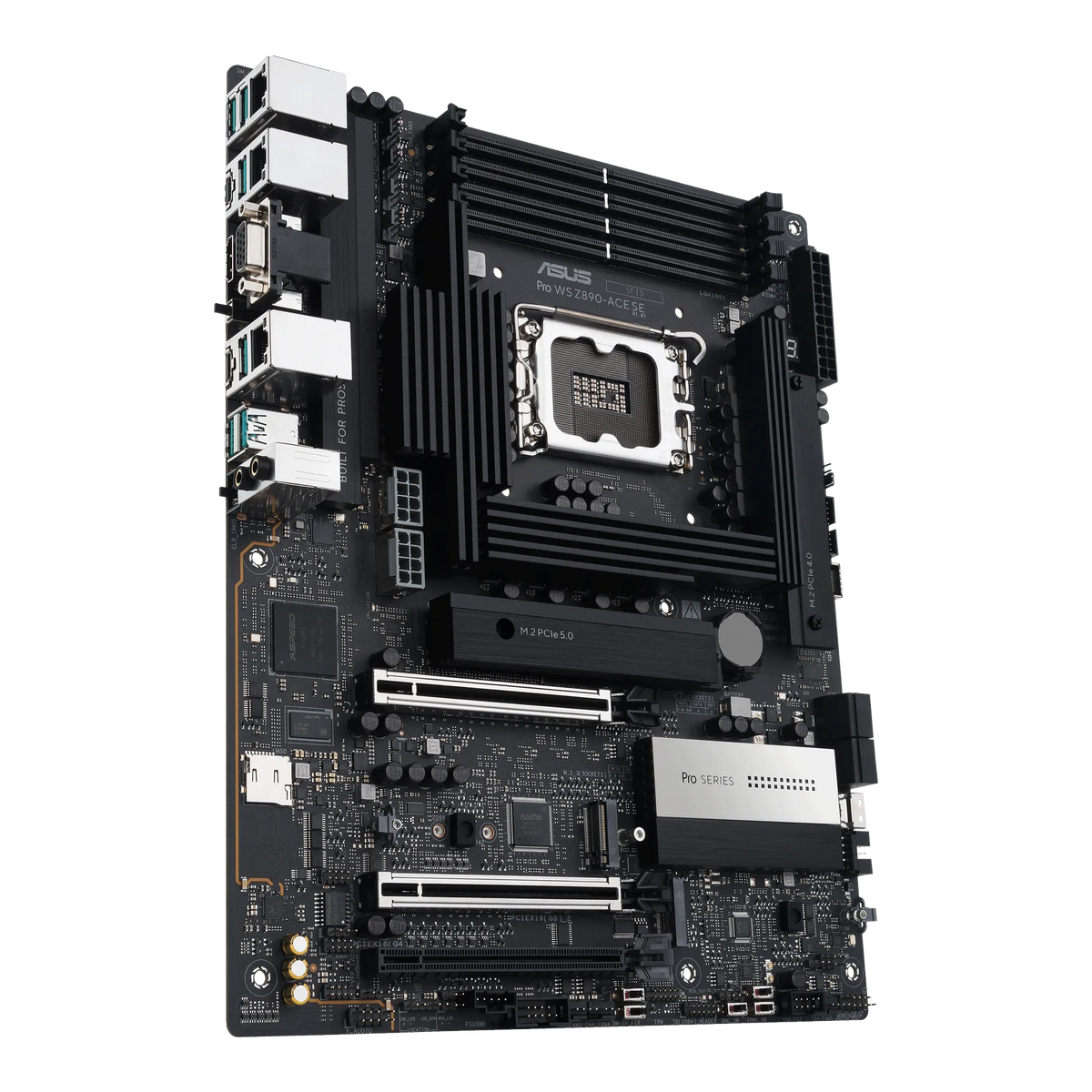 ASUS Motherboard/ATX/LGA1851/4xDIMM/Max.256GB/DDR5/2xPCIe5x16(x16 or x8)/1xPCIe4x16(x4)/4xM.2/8xSATA/1xHDMI/1xType-C/1xVGA/RAID.