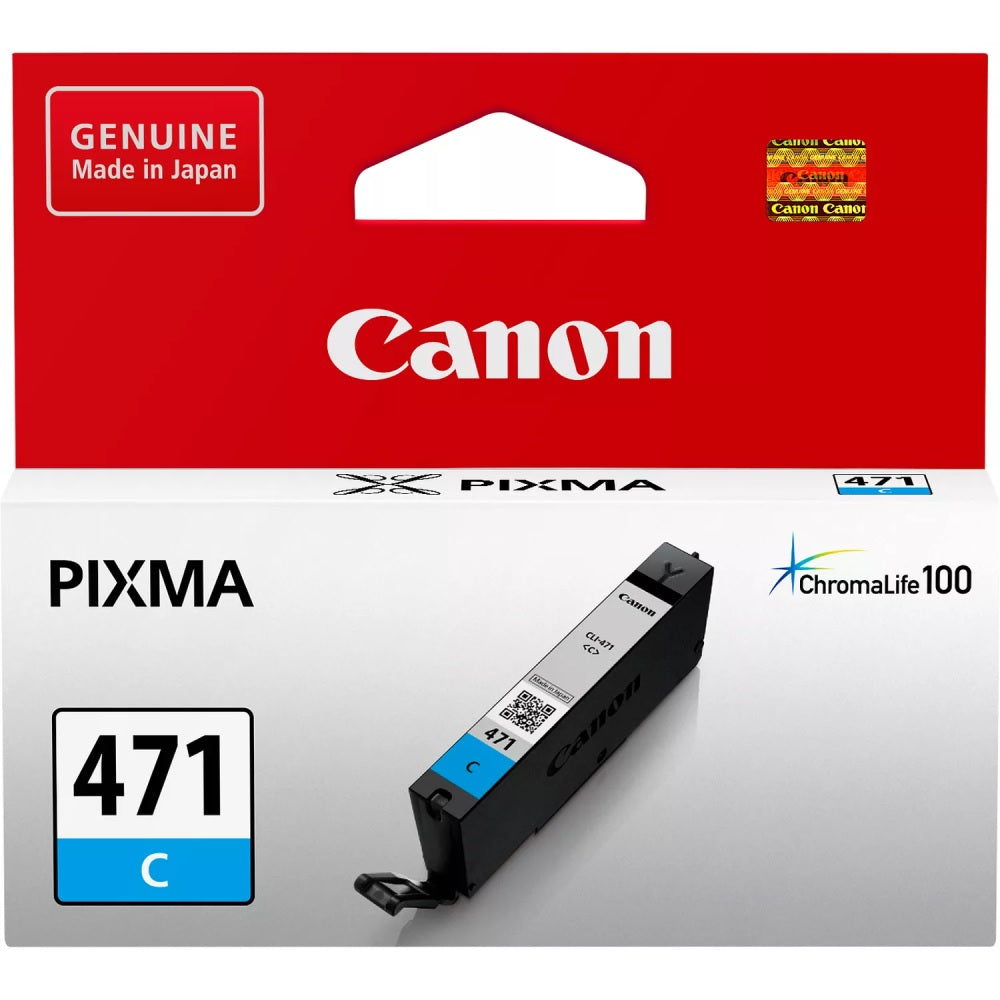 Canon-Ink-CLI-471 C-MG5740/ MG7740/ TS5040- Yield 345