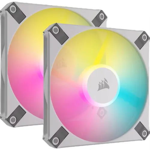 Corsair AF120 RGB Slim, Fan, 12 cm, 600 RPM, 2000 RPM, 27.5 dB, 56.3 cfm