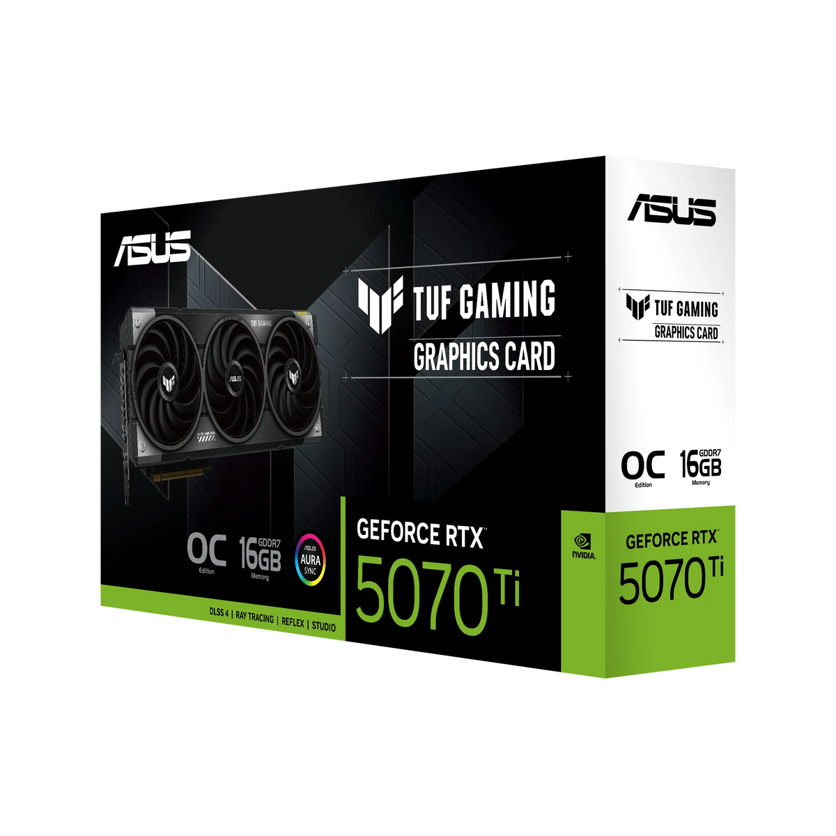 ASUS Graphics Card/NVIDIA/PCIe5.0/16GB GDDR7/OC mode:2610 MHz/Default mode:2588 MHz(Boost)/2xHDMI/3xDP/Res:7680x4320/850W
