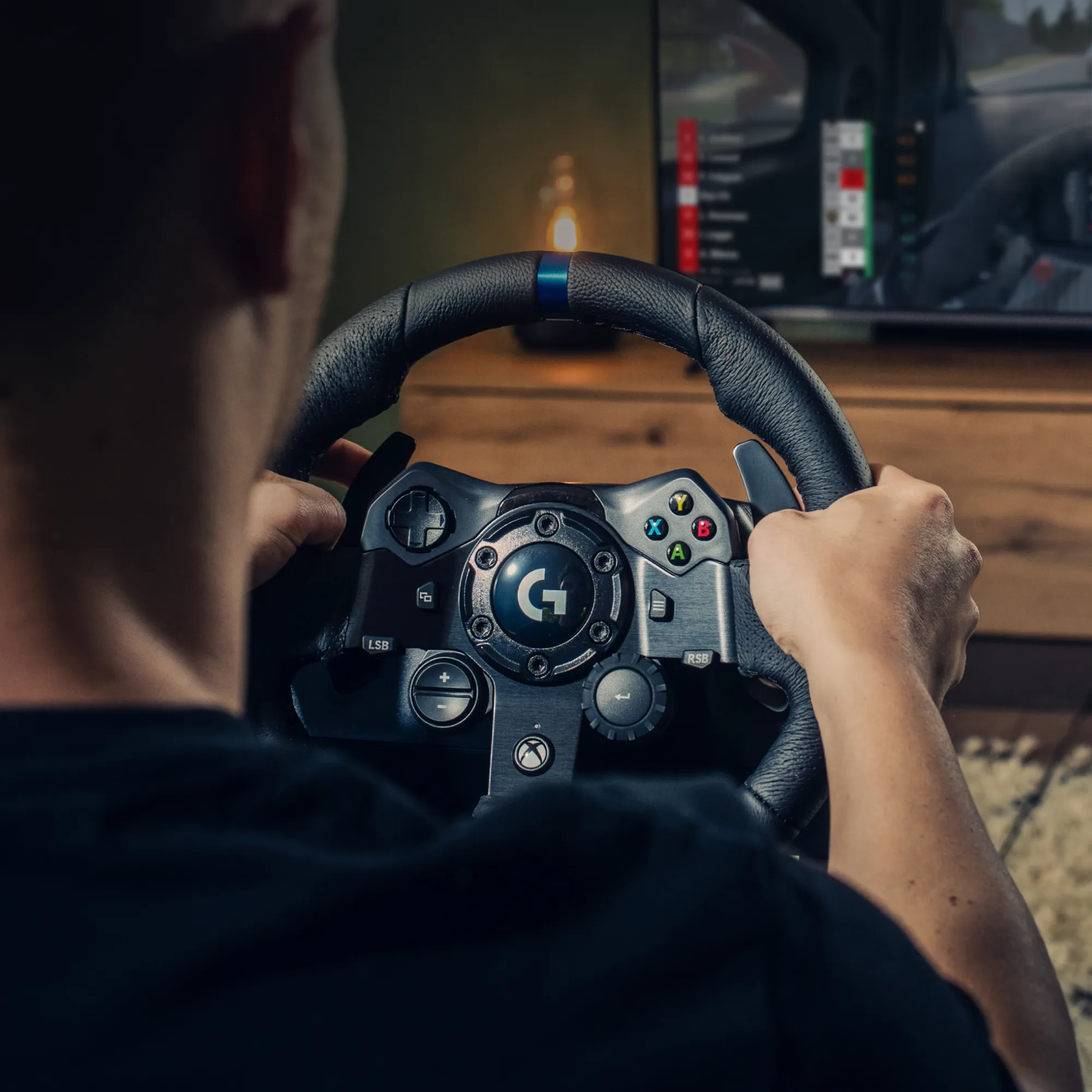 Logitech G G923 Racing Wheel and Pedals for Xbox X|S, Xbox One and PC, Steering wheel + Pedals, PC, Xbox One, Xbox Series S, Xbox Series X, D-pad, Analogue / Digital, 900°, Wired