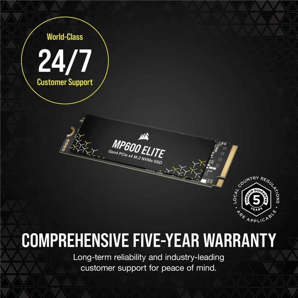 Corsair MP600 ELITE, 2 TB, M.2