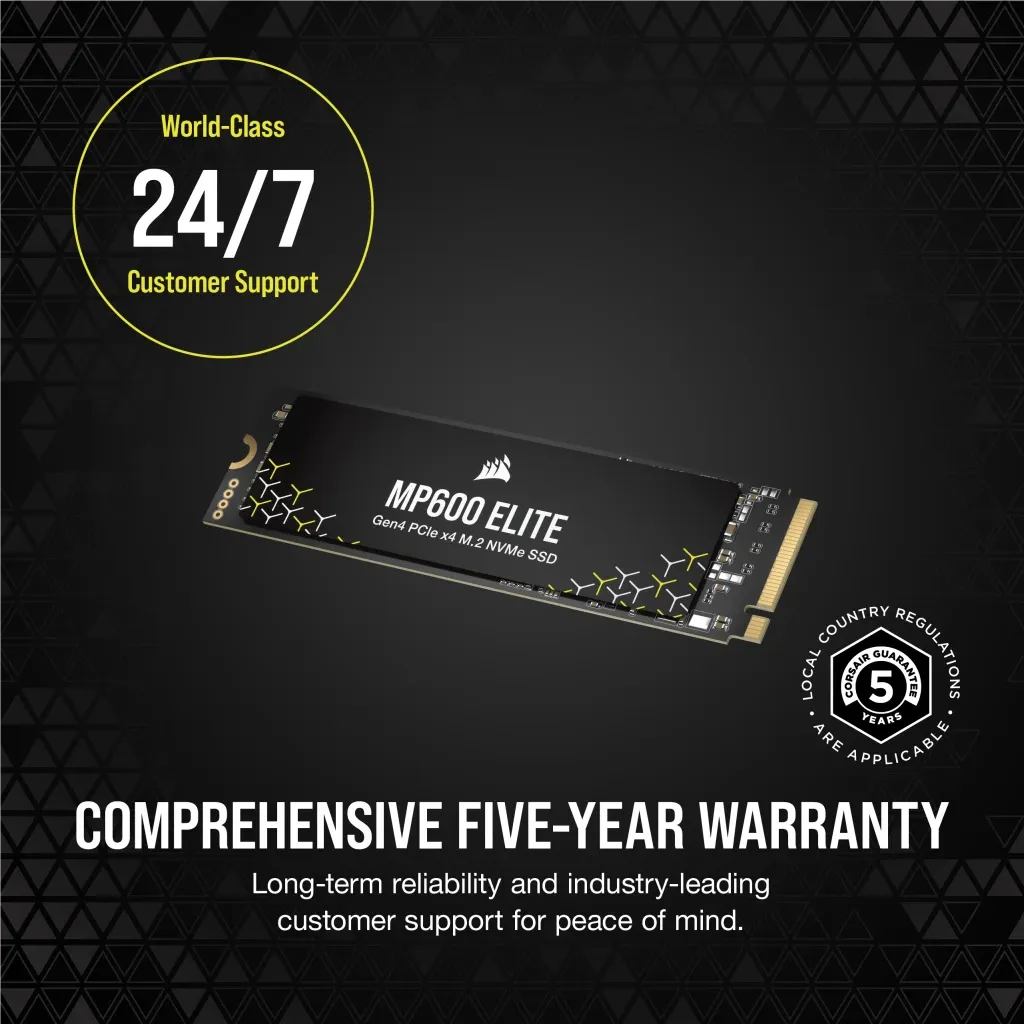 Corsair MP600 ELITE, 1 TB, M.2