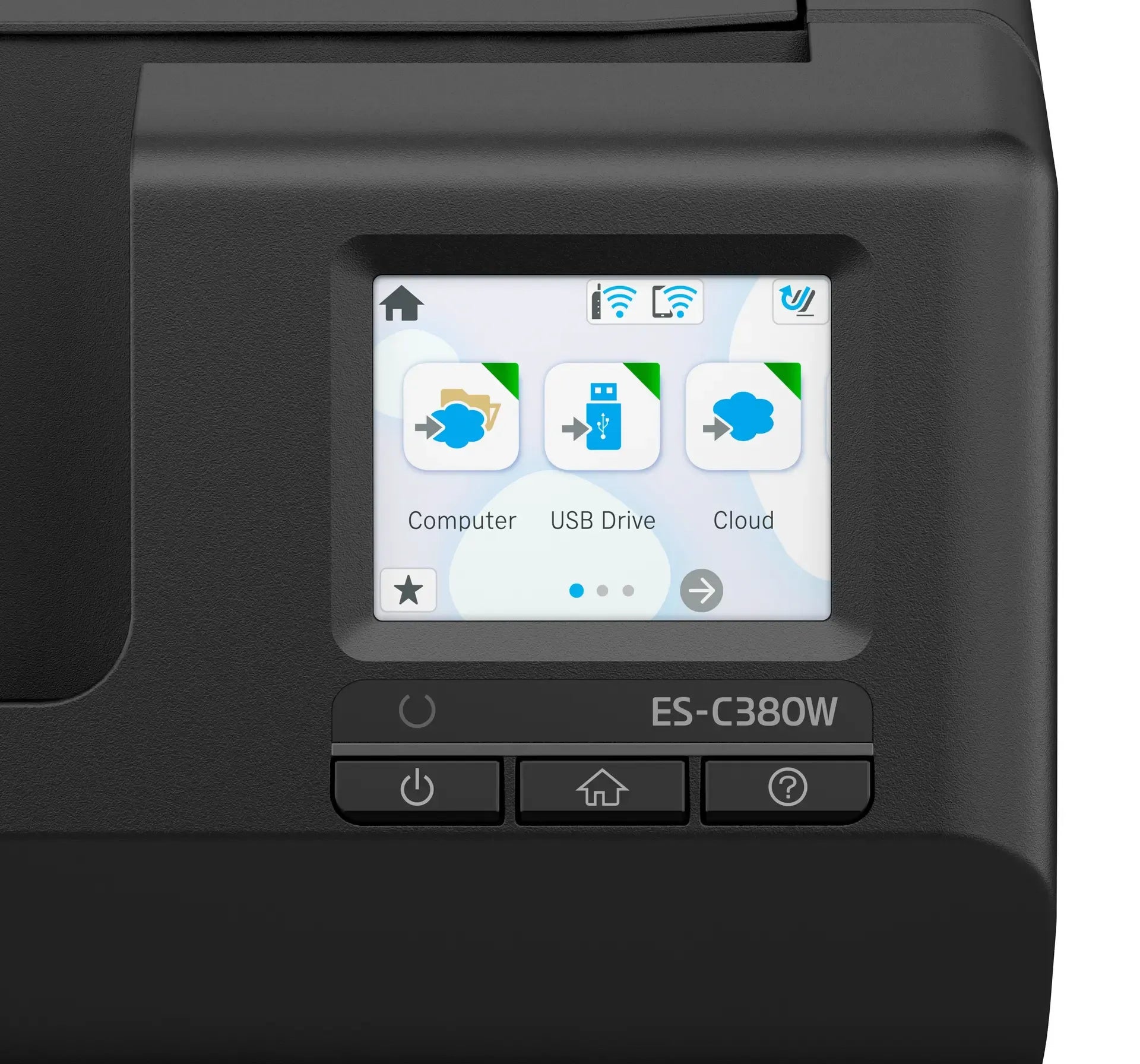 Epson ES-C380W A4 Compact Network Scanner