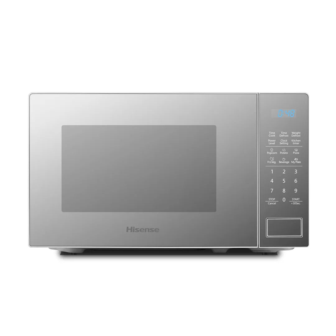 Hisense H20MOMS11, Countertop, 20 L, Built-in display, LED, Buttons, Touch, Silver