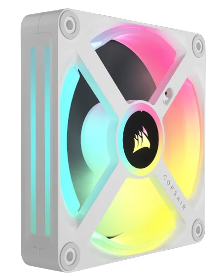 Corsair CO-9051005-WW, Fan, 12 cm, 480 RPM, 2400 RPM, 63.1 cfm, White
