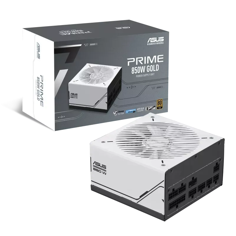 ASUS Prime 850W Gold ( AP-850G ), 850 W, 100 - 240 V, 110 W, 846 W, 110 W, 3.6 W