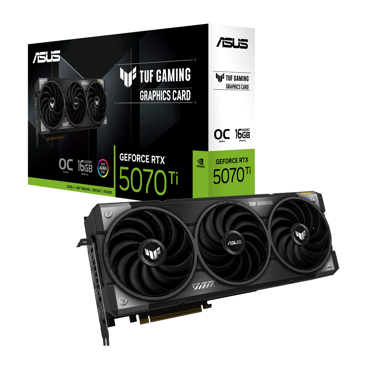 ASUS Graphics Card/NVIDIA/PCIe5.0/16GB GDDR7/OC mode:2610 MHz/Default mode:2588 MHz(Boost)/2xHDMI/3xDP/Res:7680x4320/850W