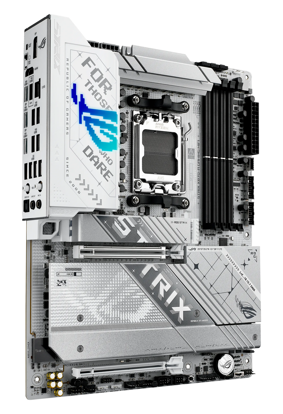 ASUS Motherboard/ATX/AM5/4xDIMM/Max256GB/DDR5/2xUSB4/1xHDMI/1xDP/1xPCIe5x16/1xPCIe4x16/4xM.2/2xSATA/RAID/WIFI7