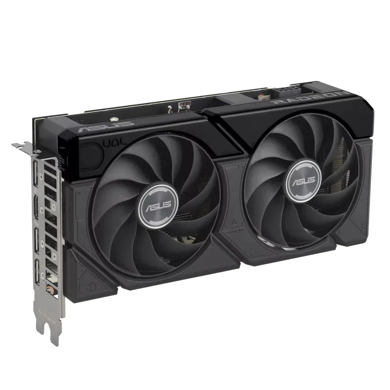 ASUS Dual -RX7600XT-O16G, Radeon RX 7600 XT, 16 GB, GDDR6, 128 bit, 7680 x 4320 pixels, PCI Express 4.0