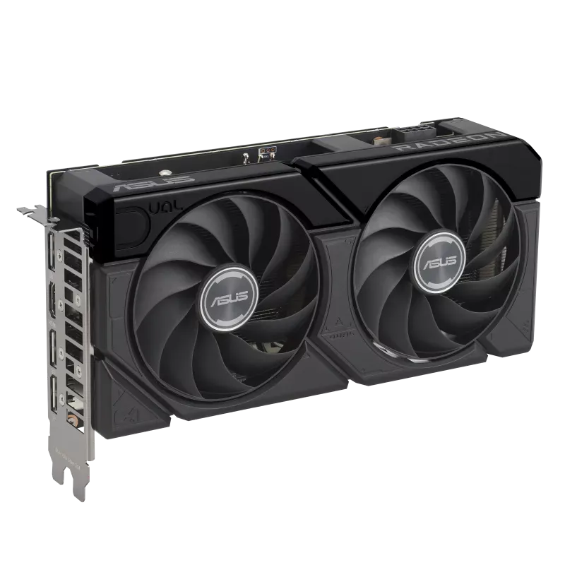 ASUS Dual -RX7600XT-O16G, Radeon RX 7600 XT, 16 GB, GDDR6, 128 bit, 7680 x 4320 pixels, PCI Express 4.0