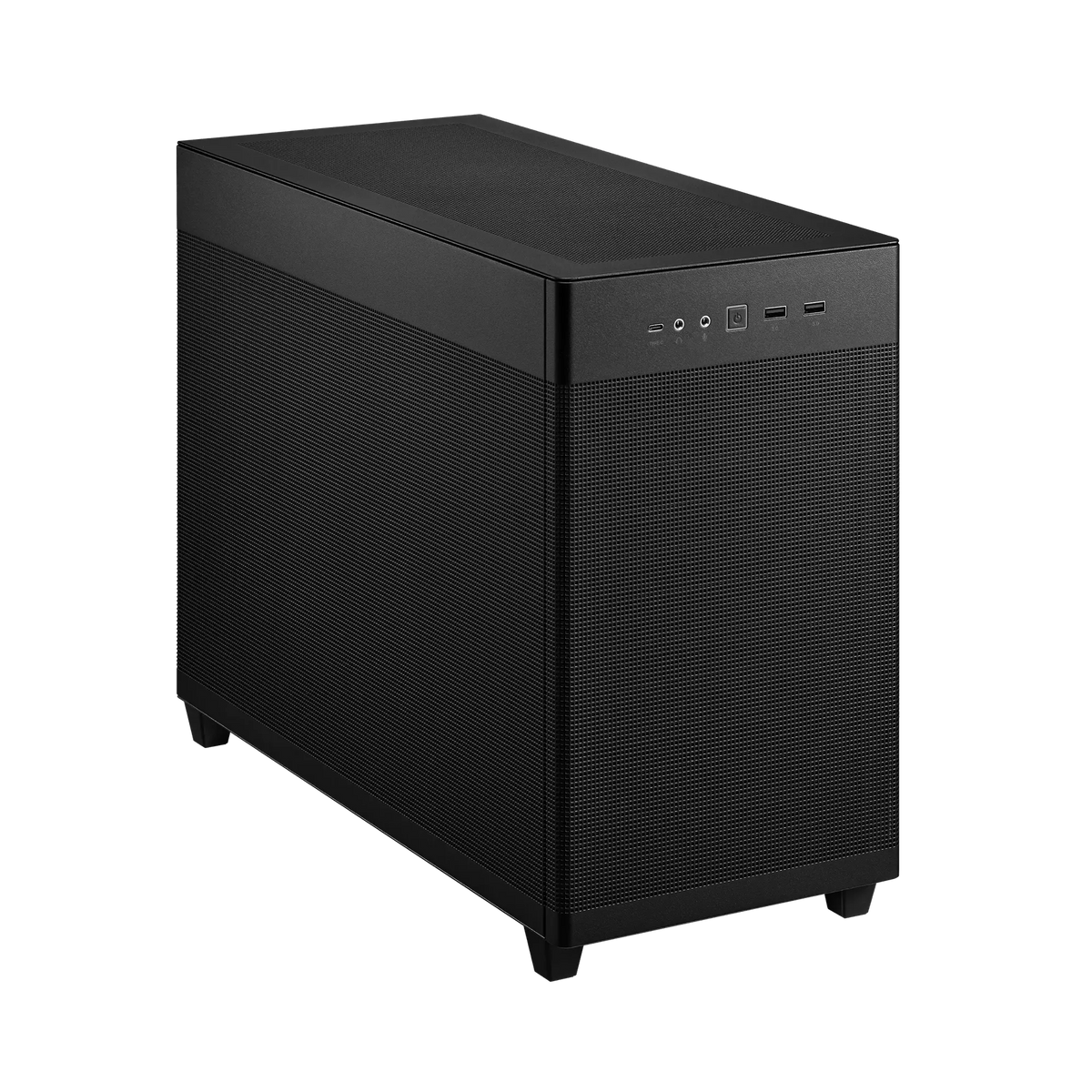 ASUS Chassis/M-ATX/Mini-ITX/Black/Top Radiator:120 /140/240/280/360mm/Driver Bays:1x2.5''/3x2.5''/3.5''Combo Bay/Dim:205x350x460