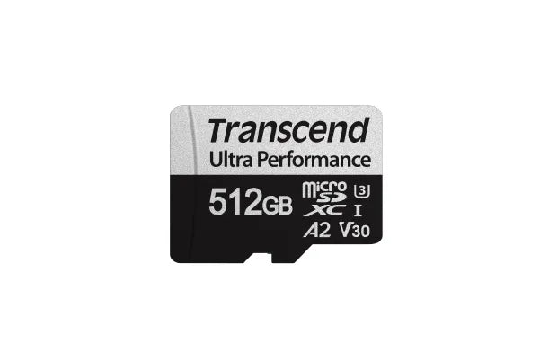 Transcend USD340S, 512 GB, MicroSDXC, Class 10, UHS-I, 160 MB/s, 125 MB/s