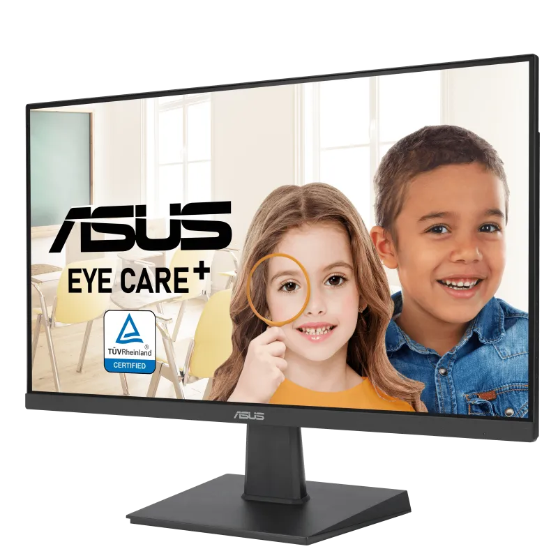 ASUS VA24EHF, 60.5 cm (23.8"), 1920 x 1080 pixels, Full HD, LCD, 1 ms, Black