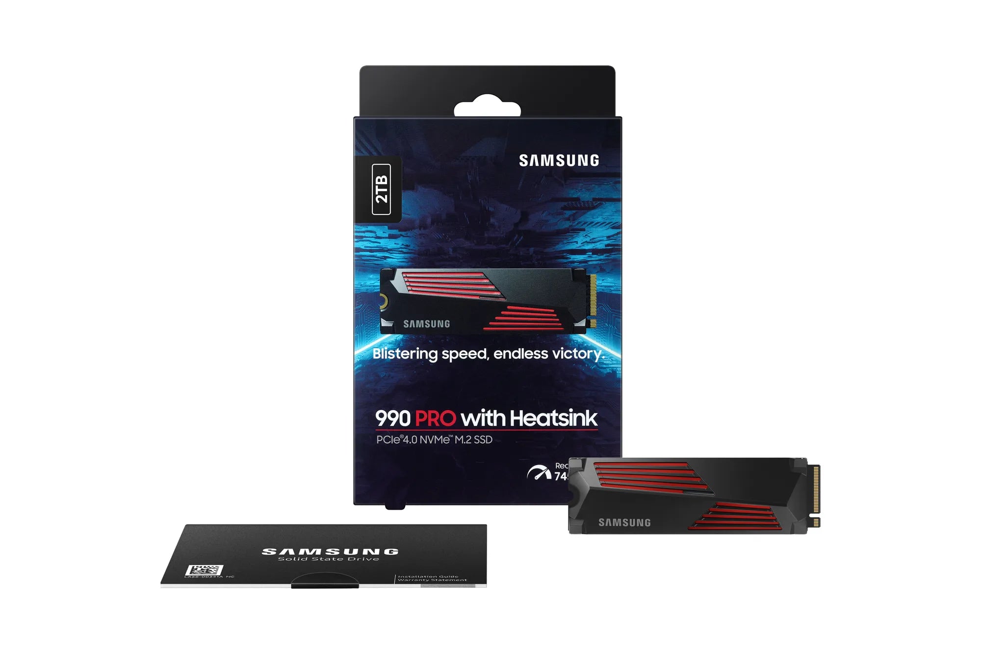 Samsung 990 PRO, 2 TB, M.2, 7450 MB/s