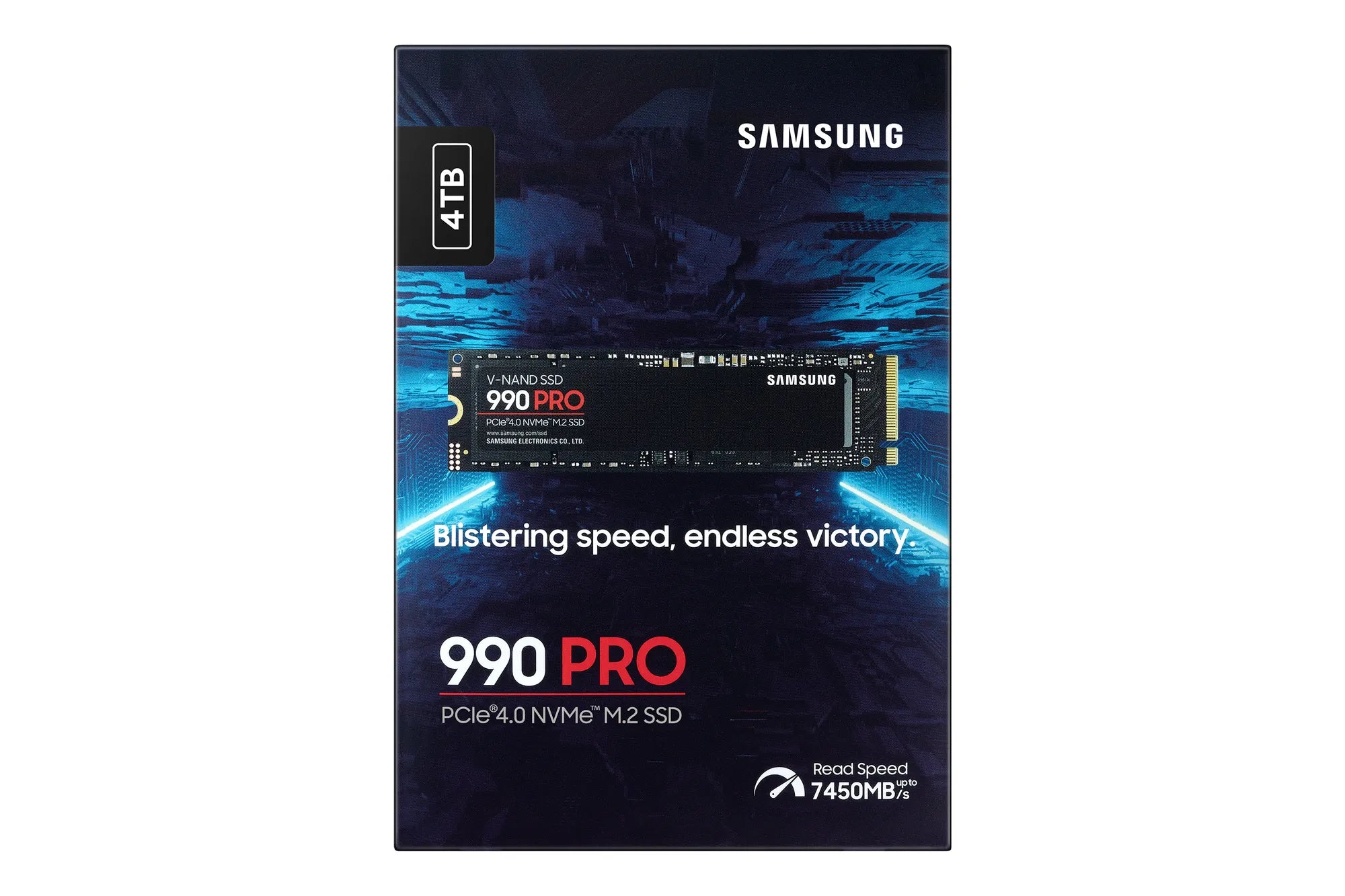 Samsung 990 PRO, 4 TB, M.2, 7450 MB/s