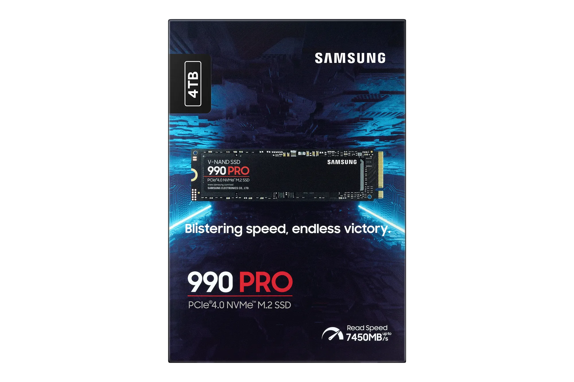 Samsung 990 PRO, 4 TB, M.2, 7450 MB/s