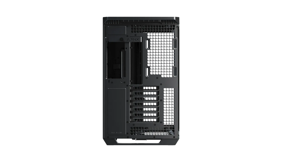 Aerocool APNX V1 premium Black mid-tower ATX case - Supports up to 10 fans -  6x2.5'' or 2x 3.5'' - 360mm radiator