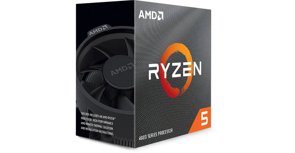 AMD Ryzen 5 4500, AMD Ryzen™ 5, Socket AM4, 7 nm, AMD, 3.6 GHz, 64-bit