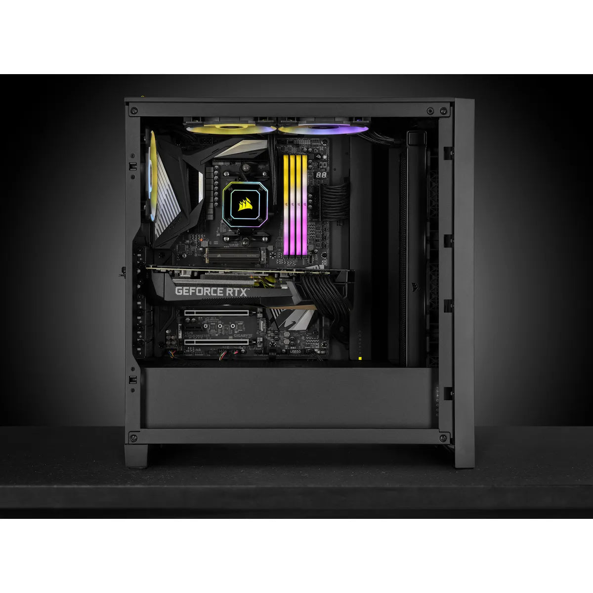 Corsair Vengeance CMG16GX4M1D3600C18, 16 GB, 1 x 16 GB, DDR4, 3600 MHz, 288-pin DIMM, Black