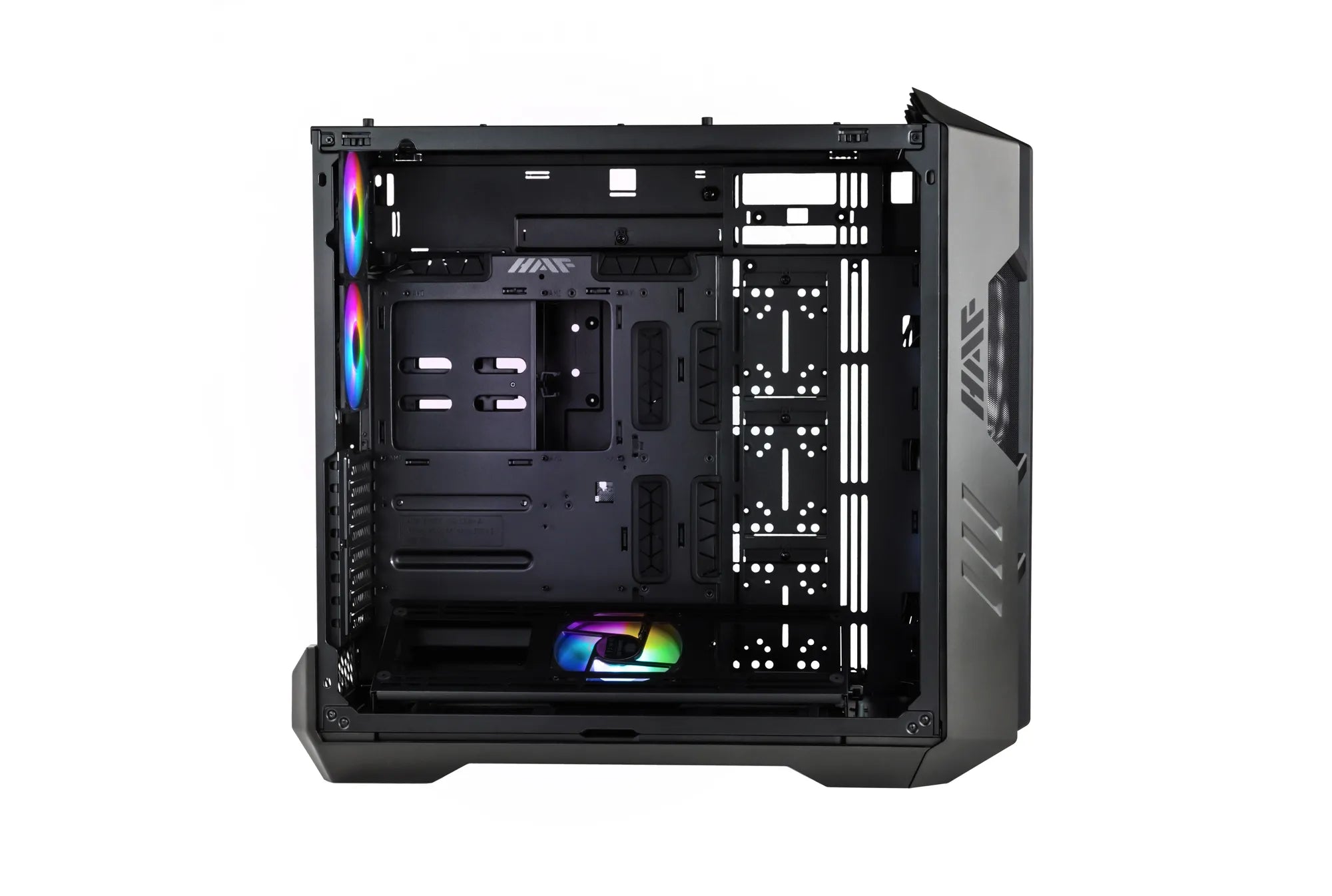 Cooler Master HAF The Berserker, Full Tower, PC, Grey, Titanium, ATX, EATX, micro ATX, Mini-ITX, SSI CEB, SSI EEB, Plastic, Steel, Tempered glass, Multi