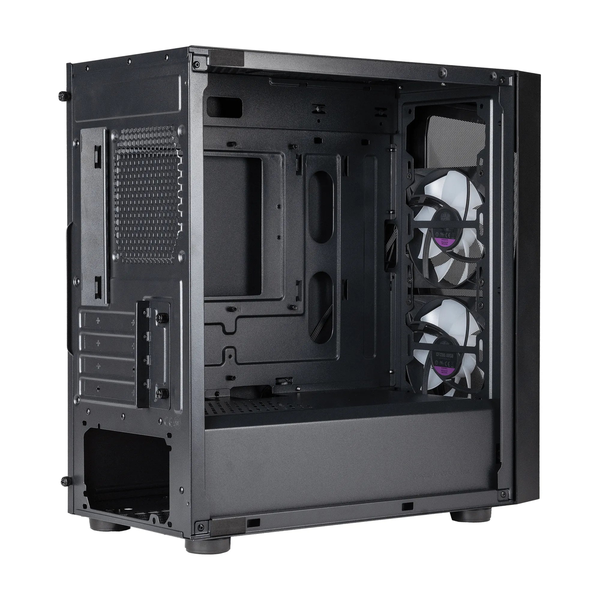 Cooler Master CMP 320, Mini Tower, PC, Black, micro ATX, Mini-ITX, Plastic, Steel, Tempered glass, Multi