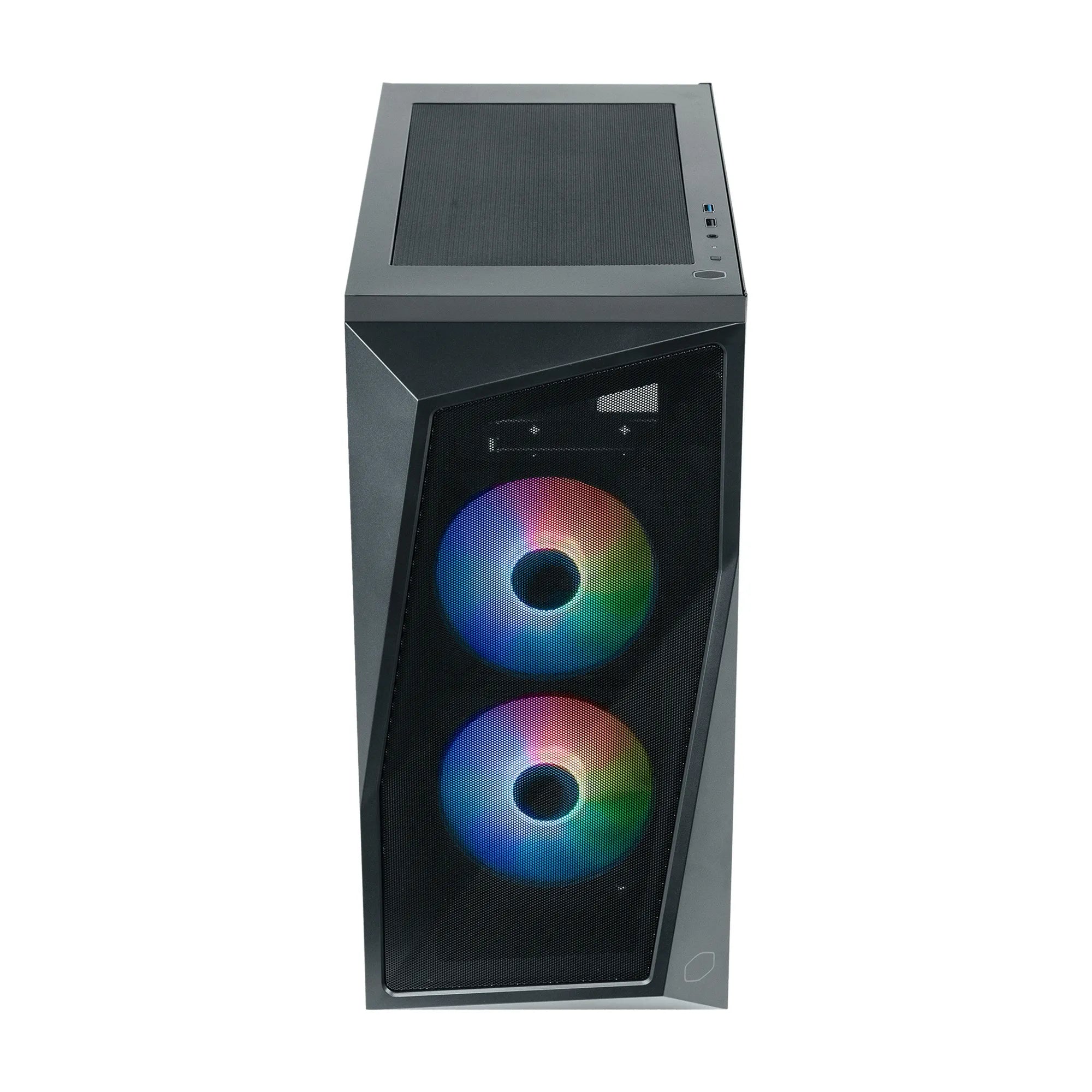 Cooler Master CMP 320, Mini Tower, PC, Black, micro ATX, Mini-ITX, Plastic, Steel, Tempered glass, Multi