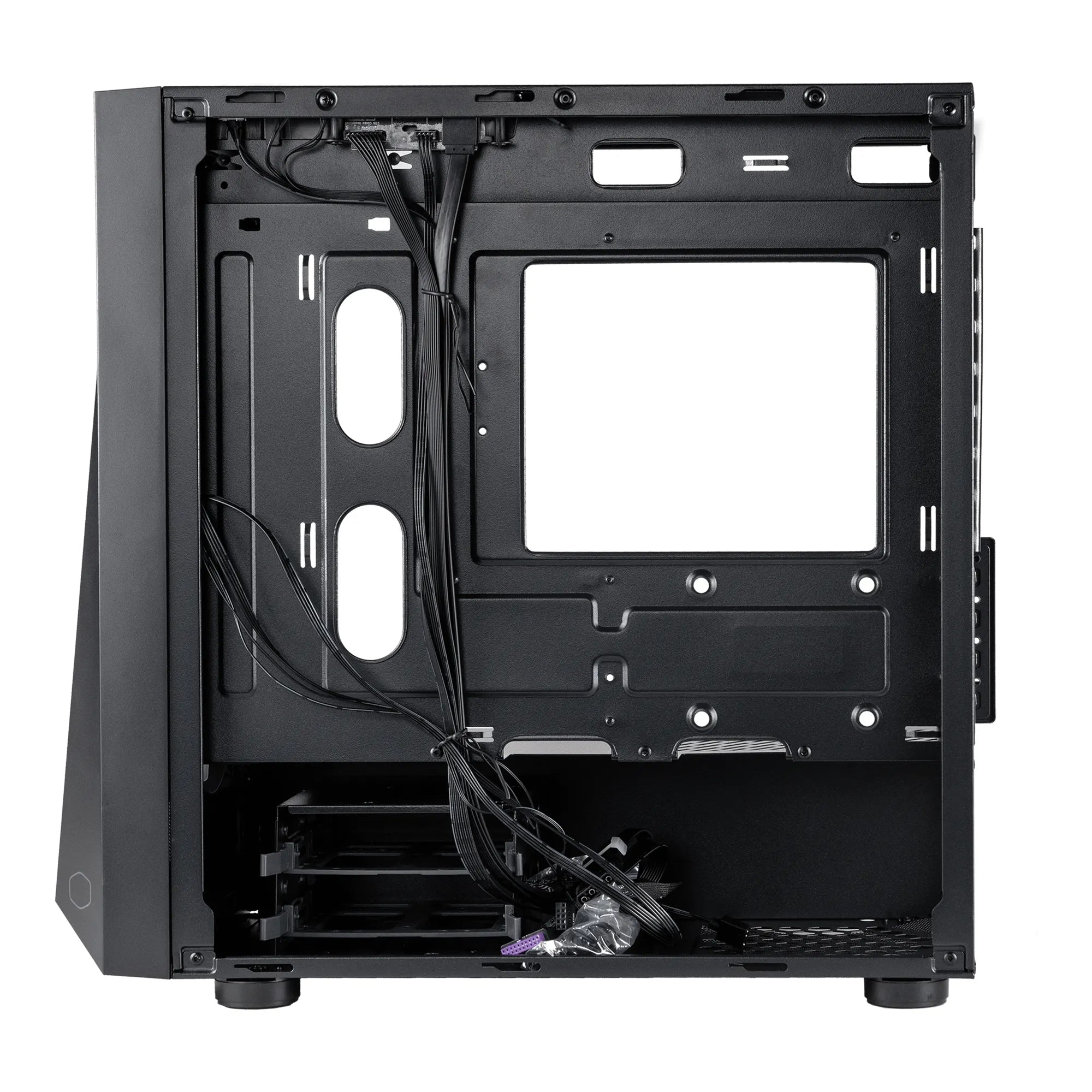 Cooler Master CMP 320, Mini Tower, PC, Black, micro ATX, Mini-ITX, Plastic, Steel, Tempered glass, Multi