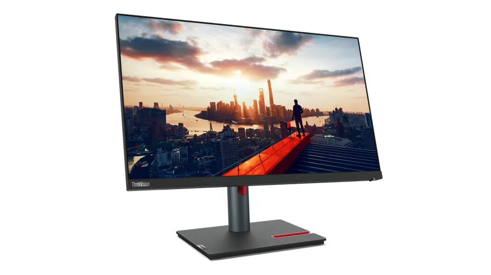 Lenovo ThinkVision P24h-30, 60.5 cm (23.8"), 2560 x 1440 pixels, Quad HD, LED, 6 ms, Black