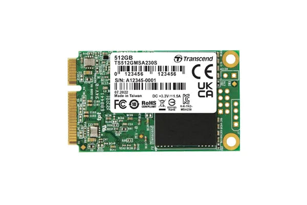 Transcend MSATA 230S, 512 GB, mSATA