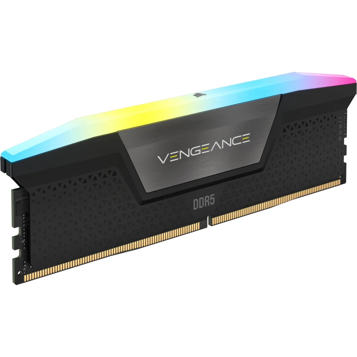 Corsair Vengeance RGB CMH32GX5M2E6000C36, 32 GB, 2 x 16 GB, DDR5, 6000 MHz, 288-pin DIMM, Black