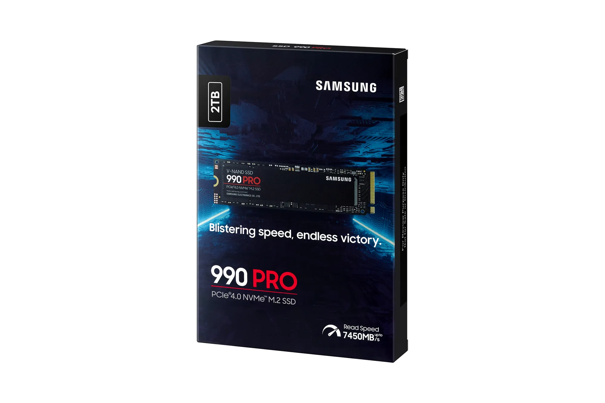 Samsung 990 PRO, 2 TB, M.2, 7450 MB/s